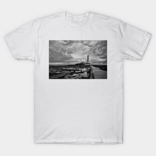 St Mary's Island and Lighthouse T-Shirt